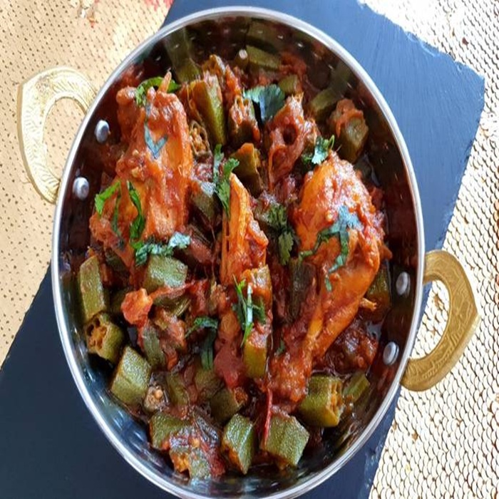 Chicken Bhindi