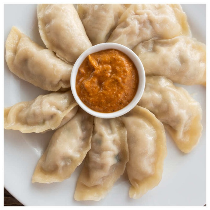 Vegetable Momo 10 Pcs
