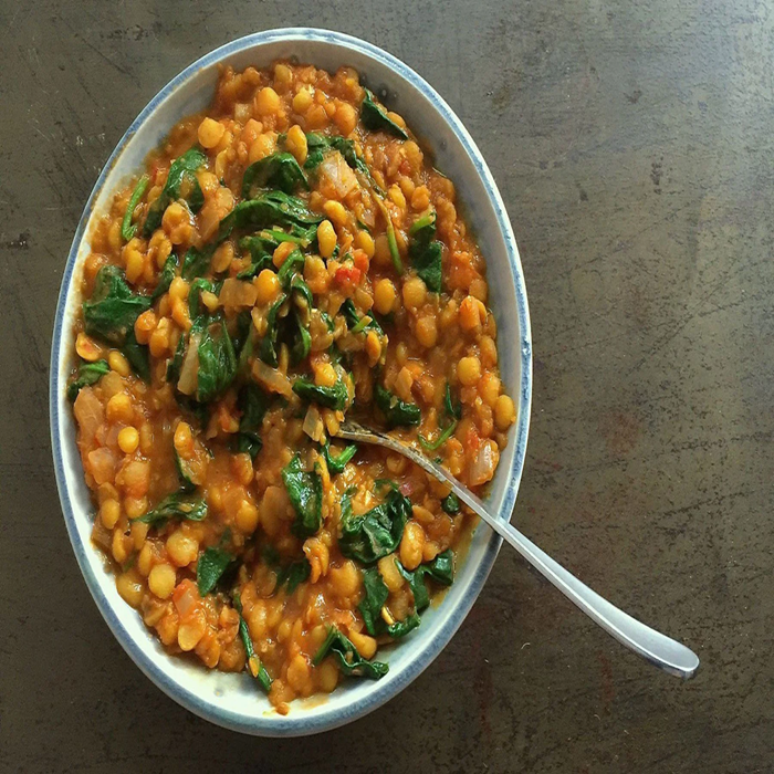 Saag Daal (Vegan)