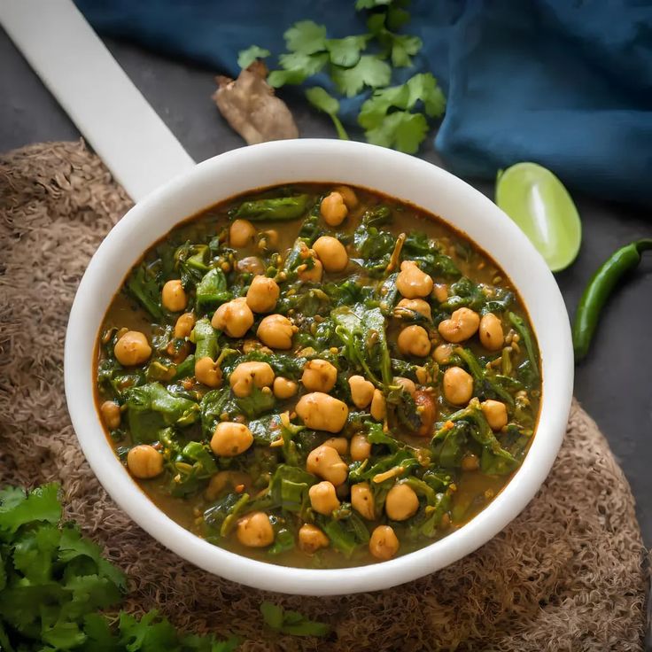 Channa Palak