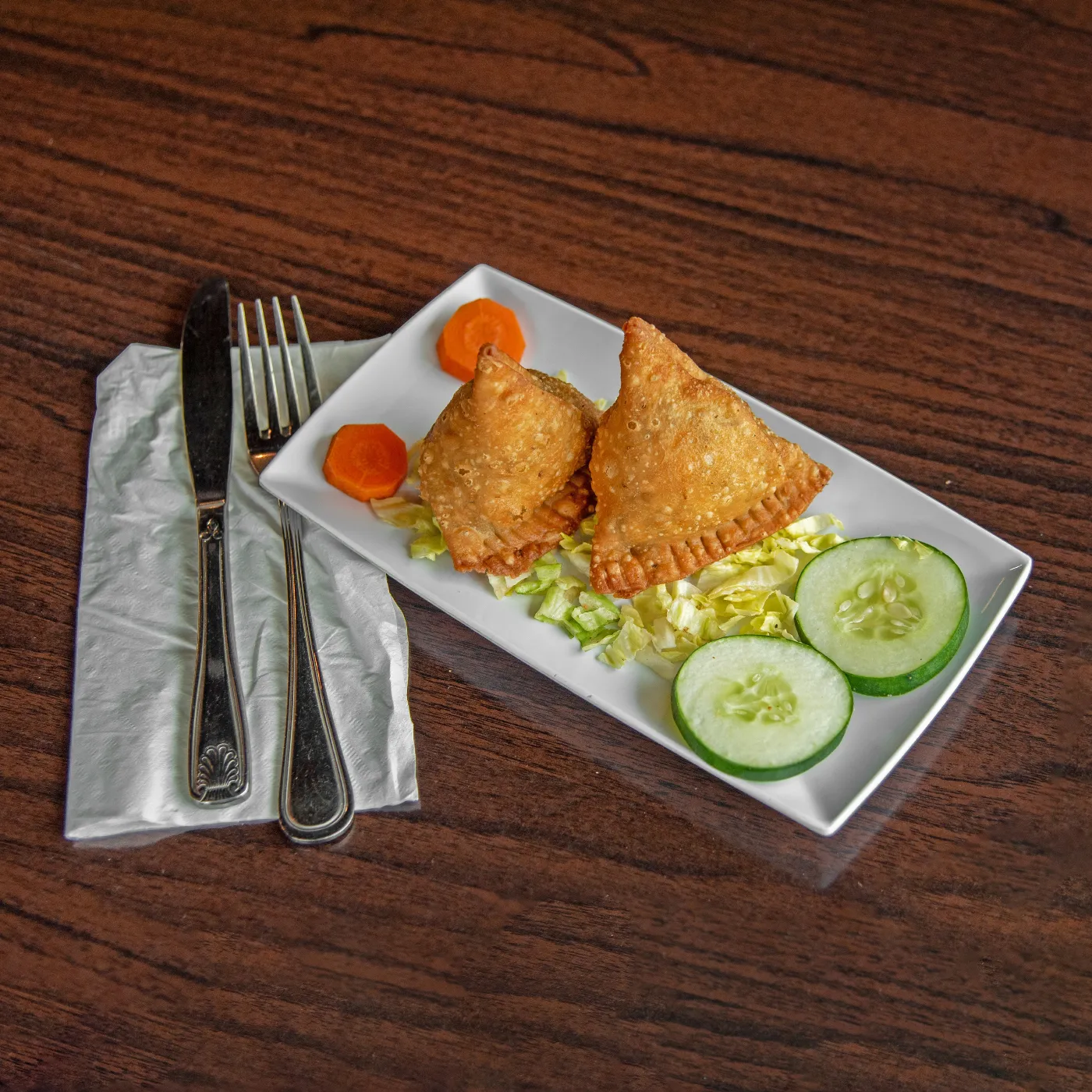 Keema samosa (2 pieces)