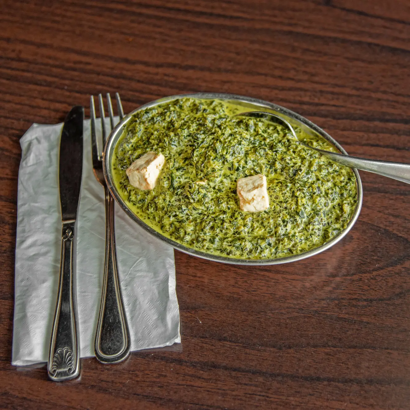 Palak paneer