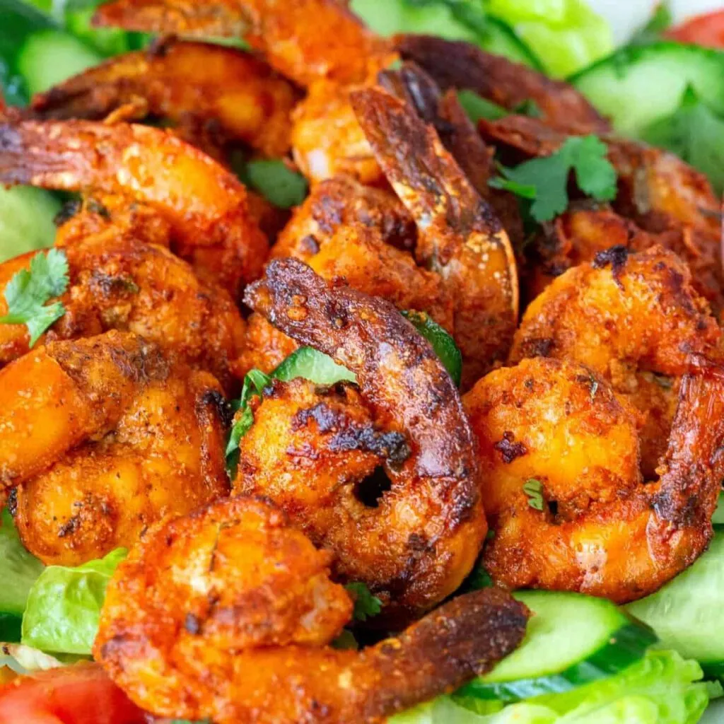 Tandoori prawn