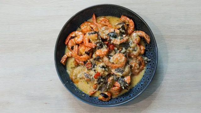 Shrimp vindaloo (hot)