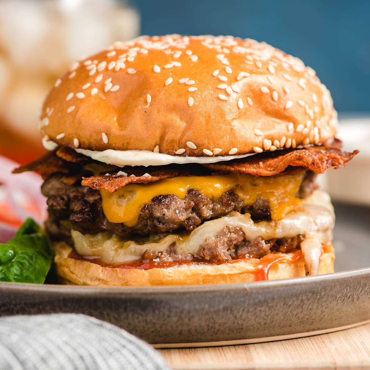 Double Bacon Cheese Burger