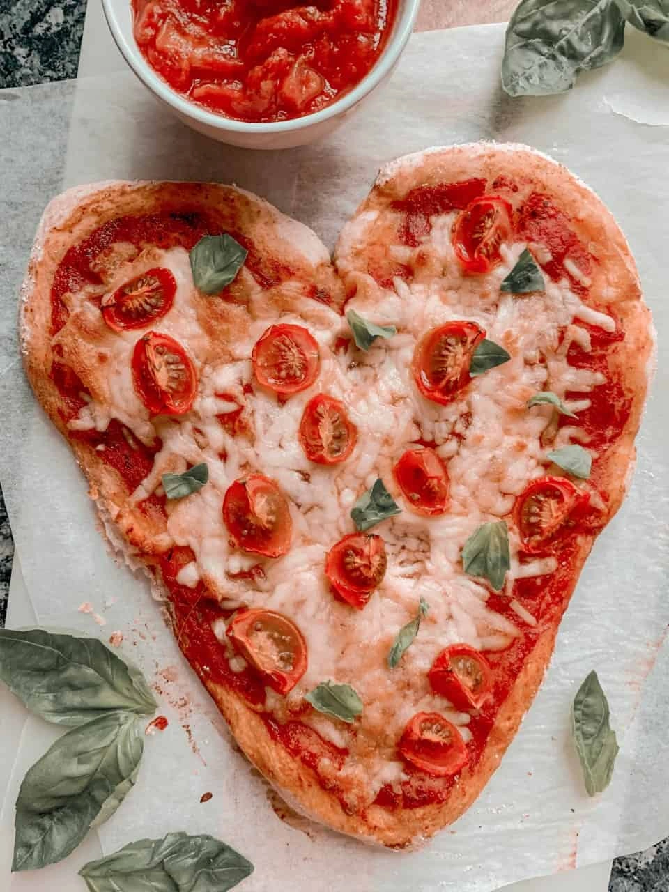 Vegan Blissful Tomato Pizza