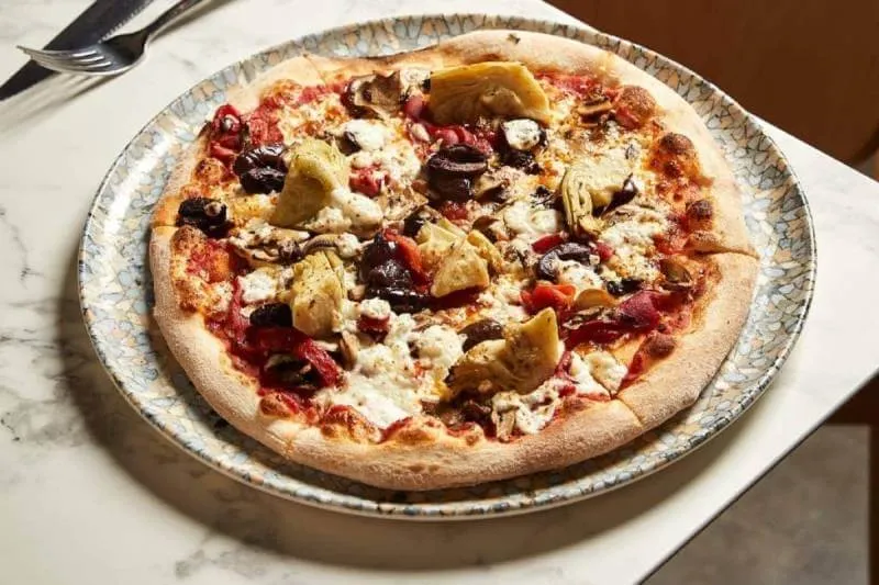 Vegan Spiritual Italian Pizza