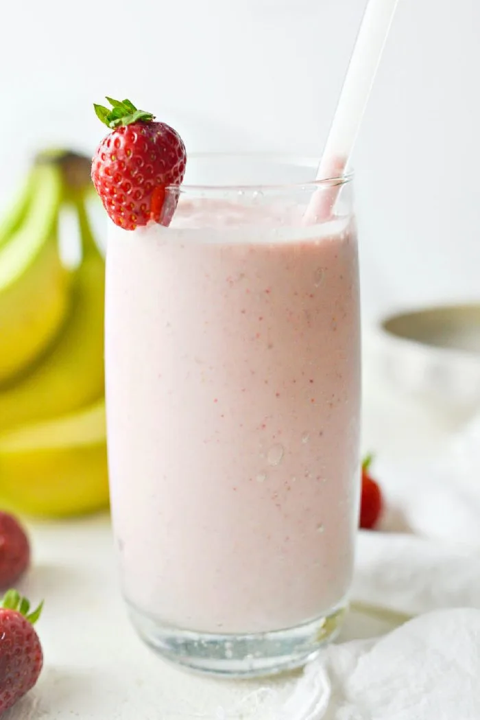 Banana Strawberry Shake