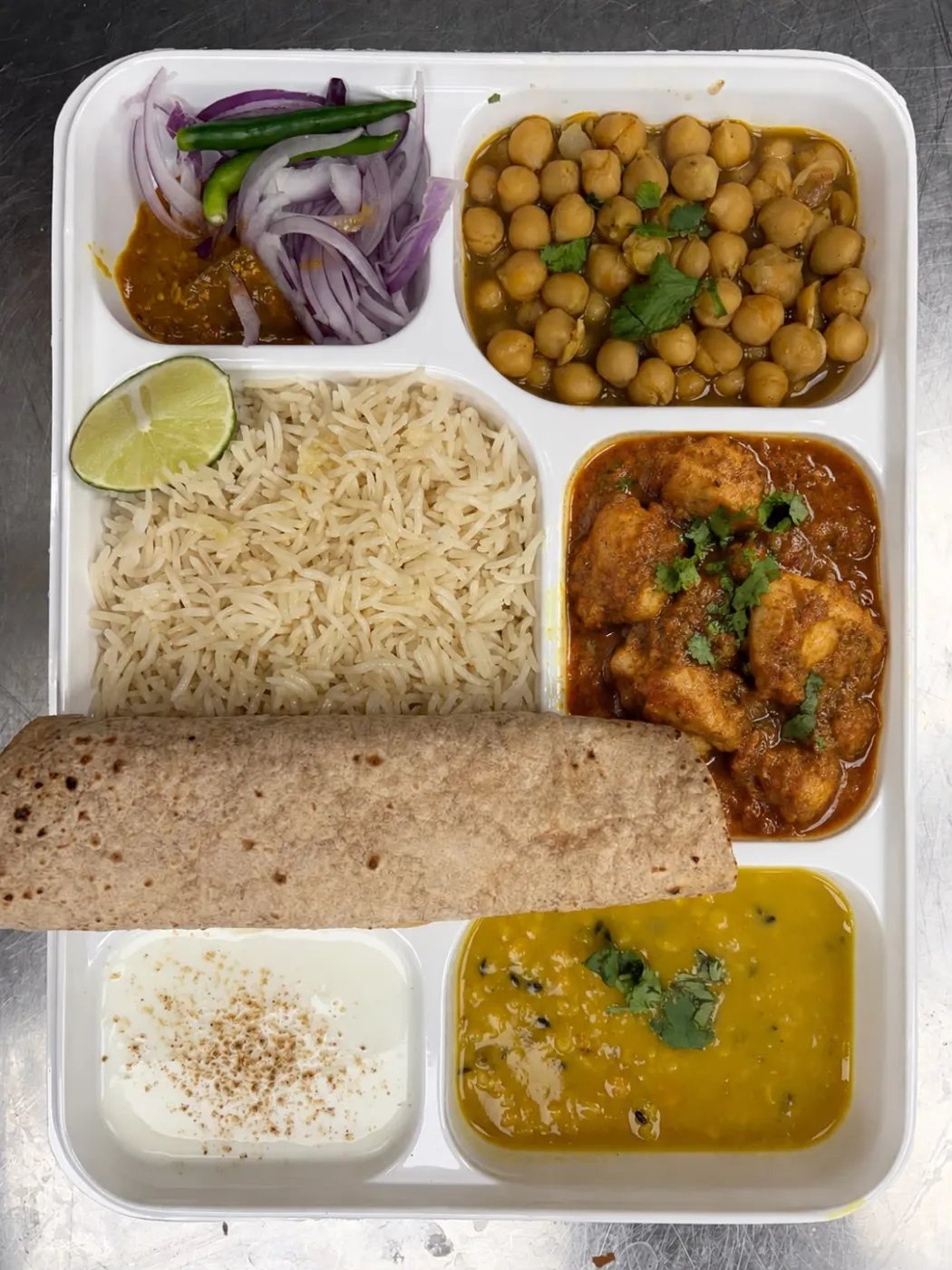 Chicken Thali