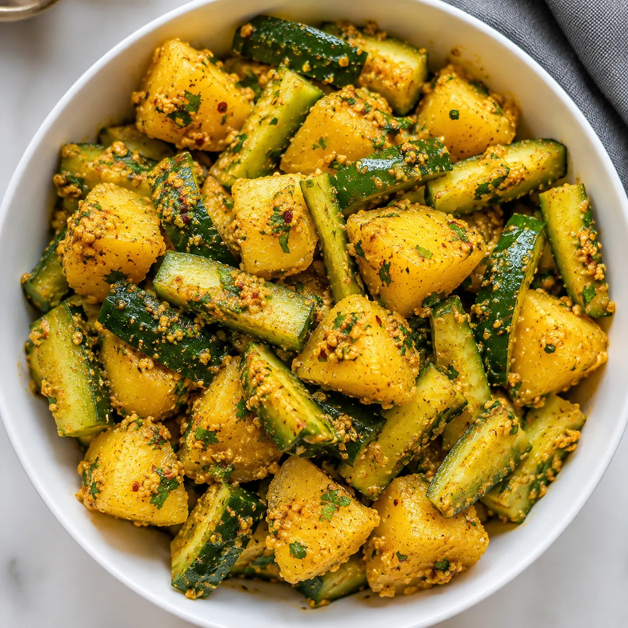 Potato Cucumber Salad