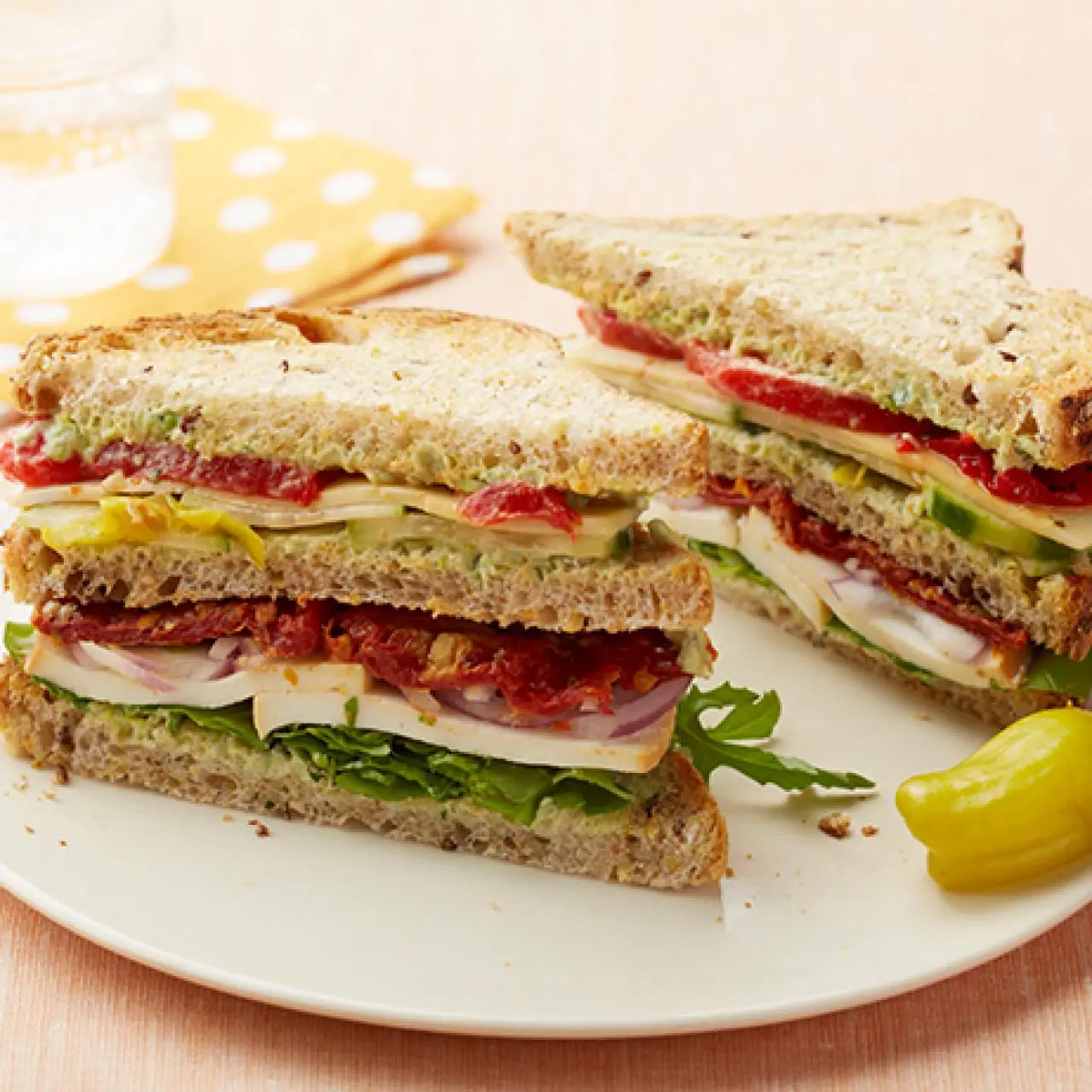 Veg Club Sandwich