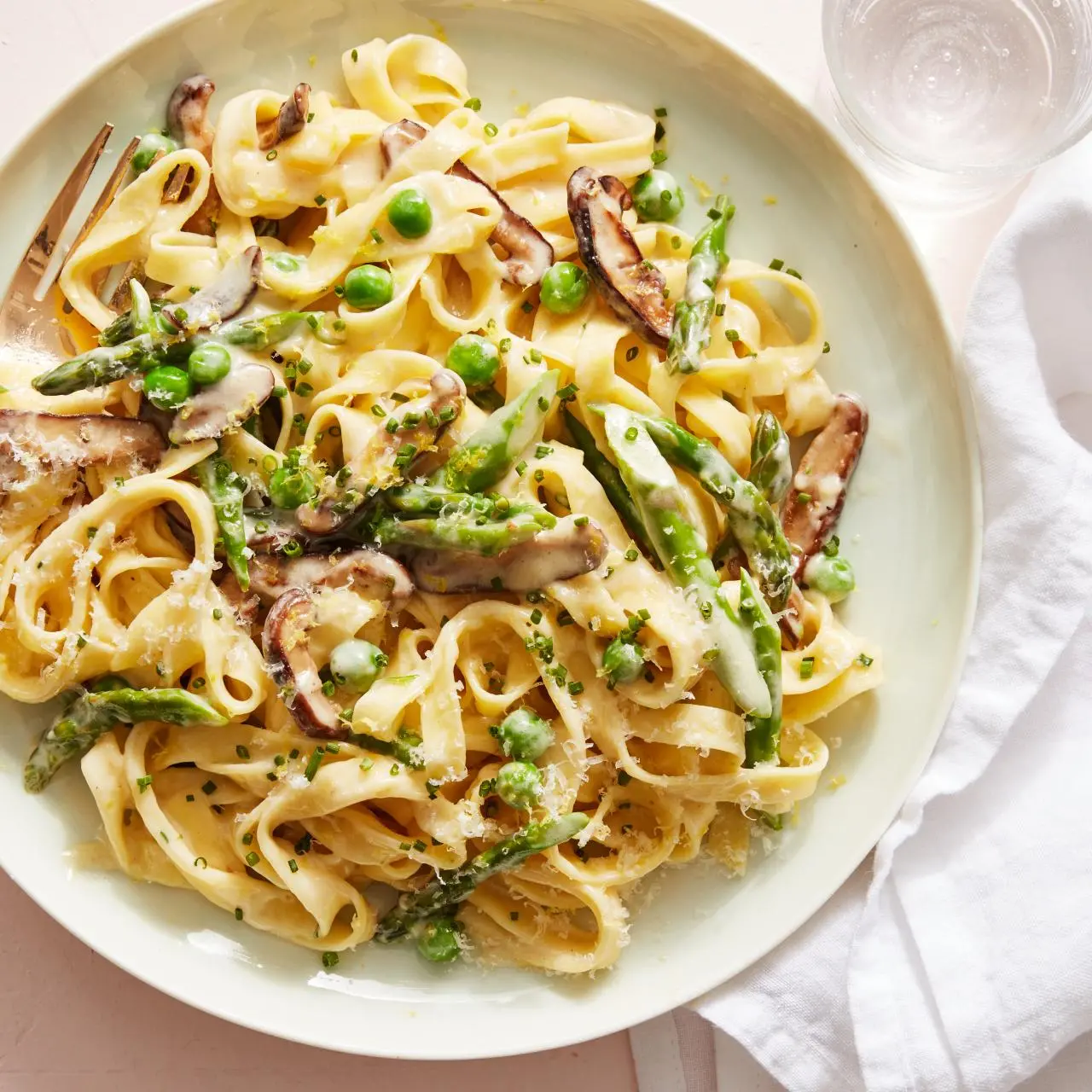 Fettucine Alfredo Veg