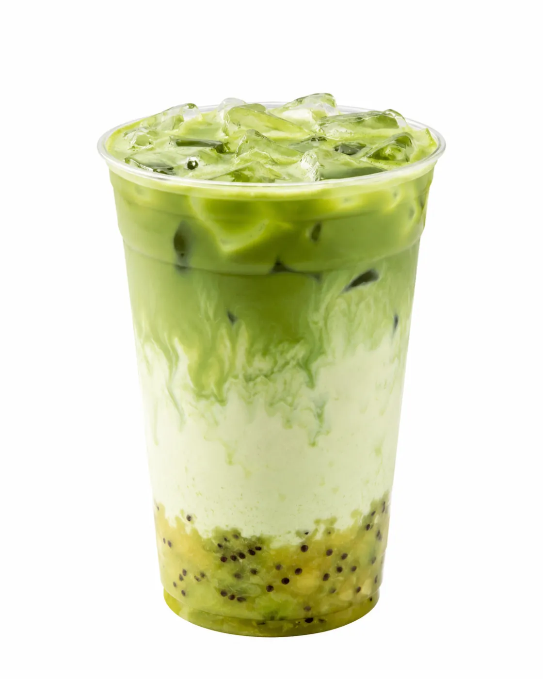 Ice Kiwi Matcha Latte