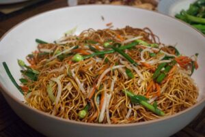 Egg Sichuan Chowmein