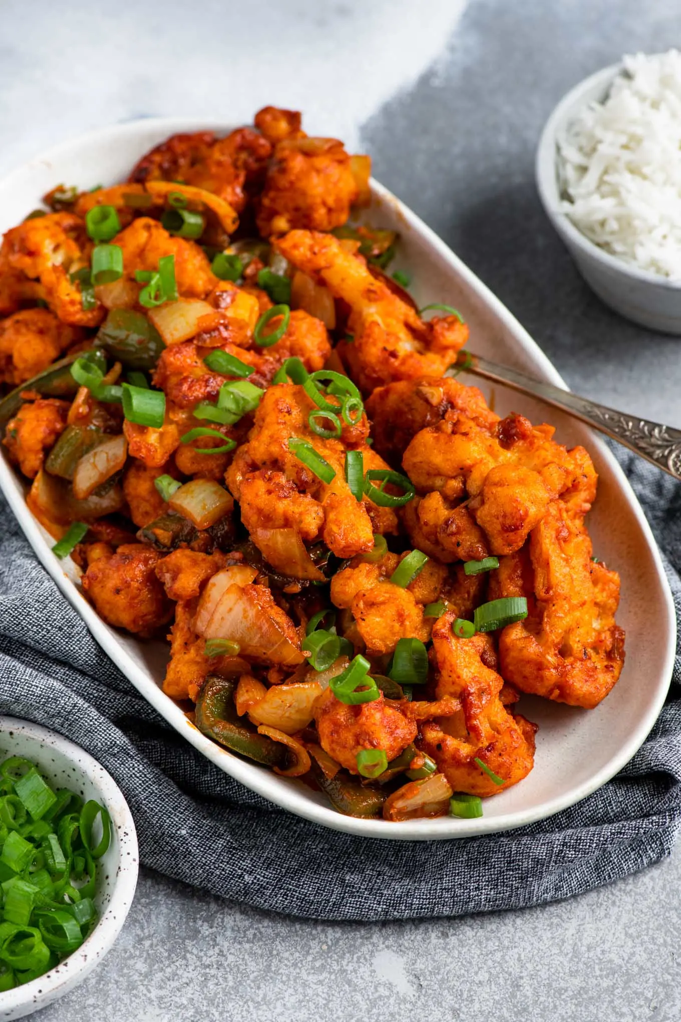 Chicken Gobi (with Rice)