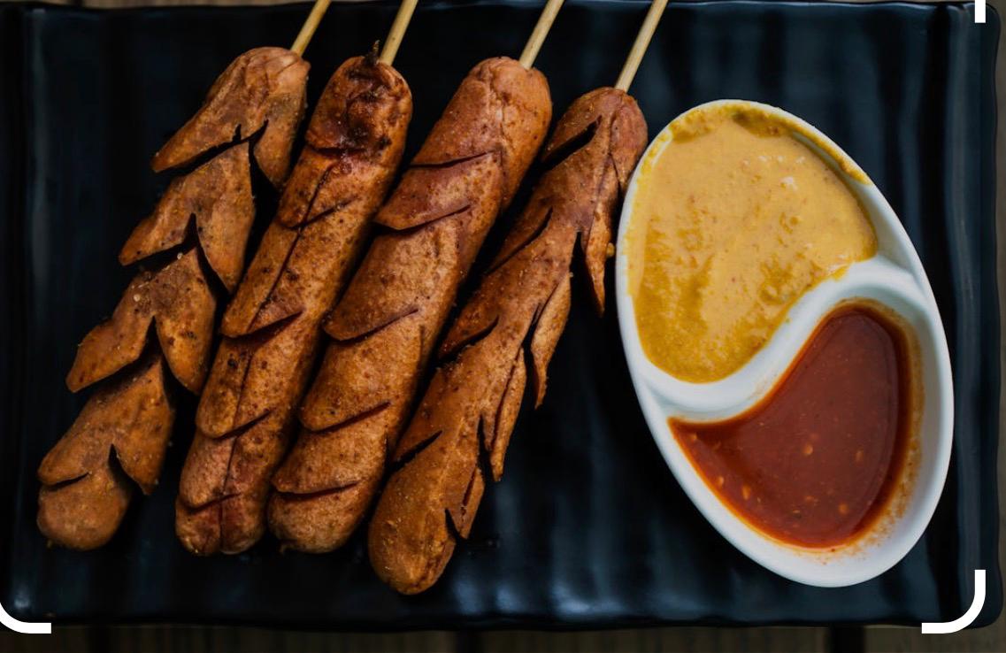 Chicken Sausage on Stick