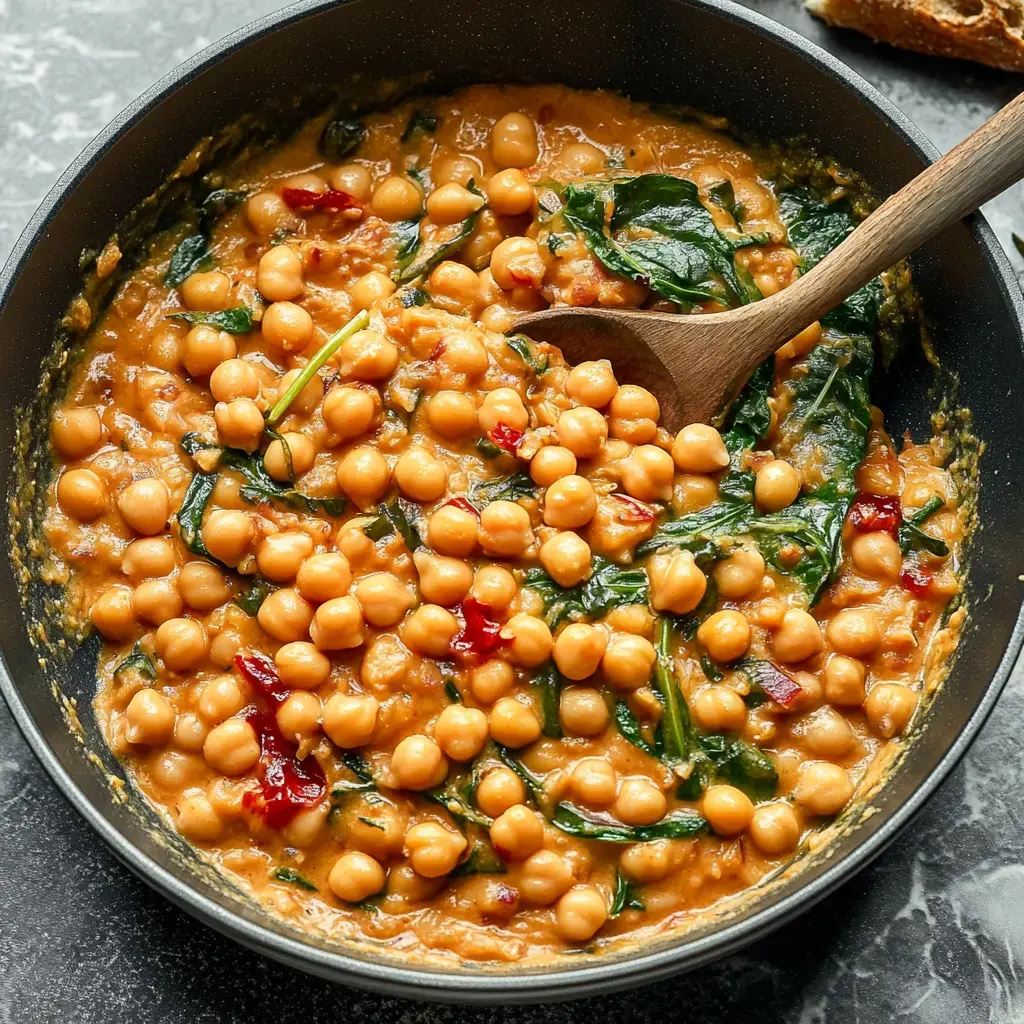 Saag Chana (with Rice) vegan