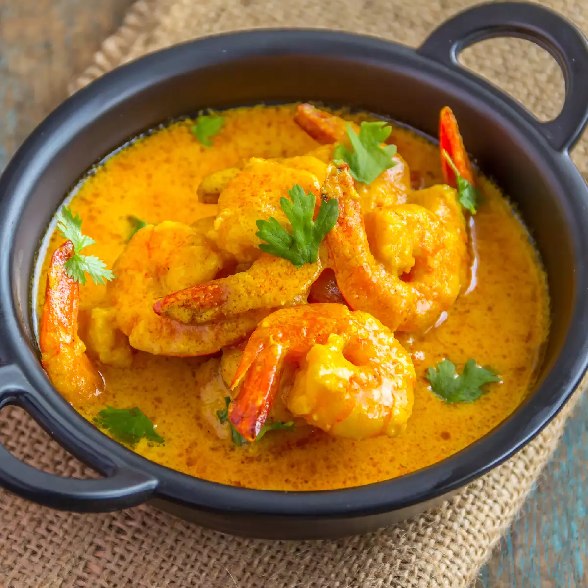 Shrimp Curry (with Rice)