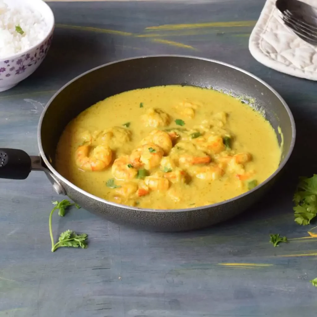 Shrimp Korma (with Rice)
