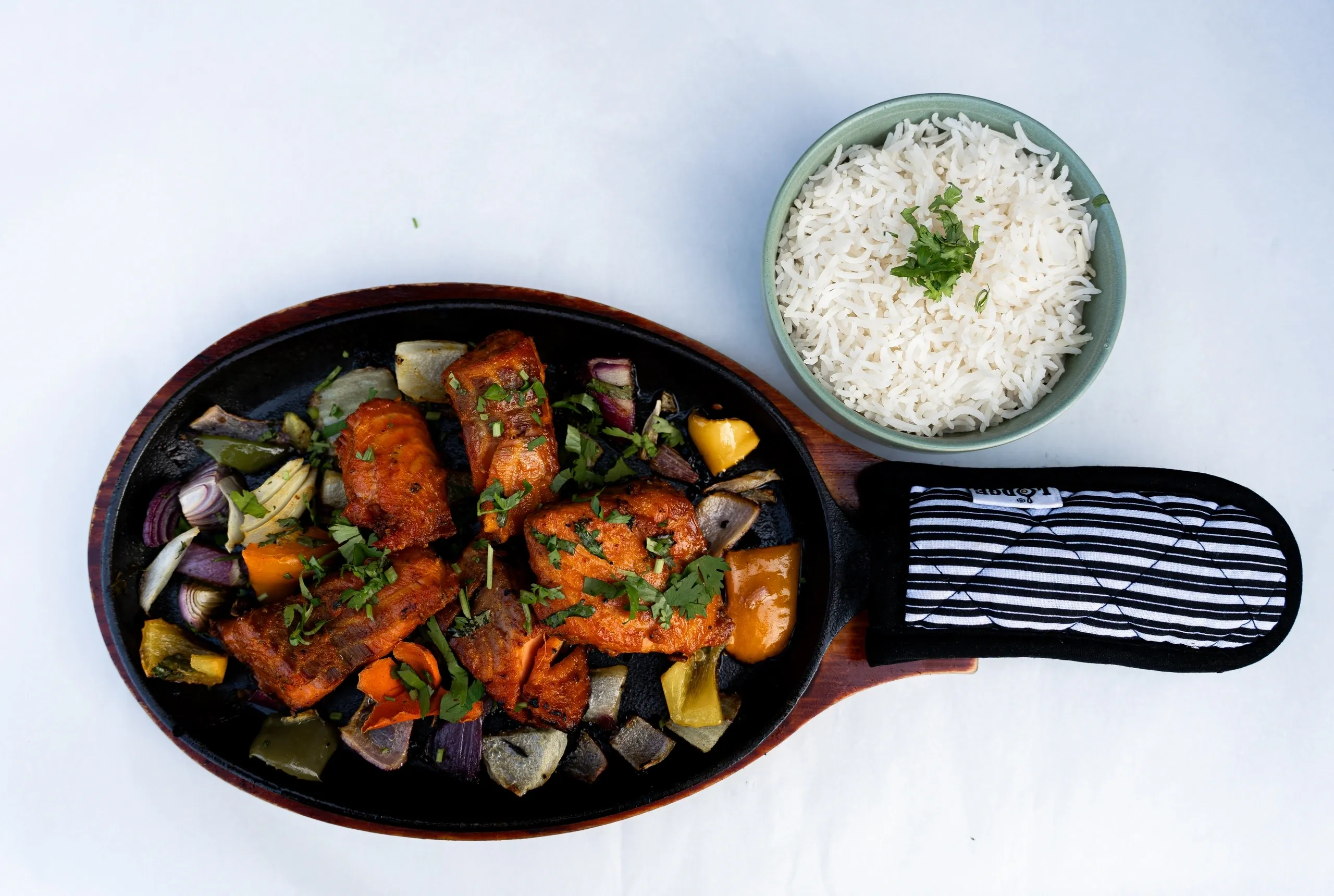 SALMON TIKKA KEBAB