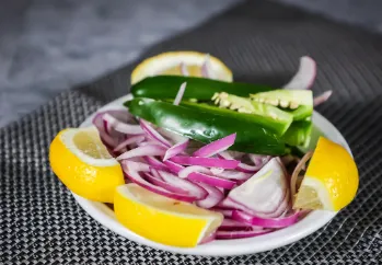 ONION, CHILLI, LEMON