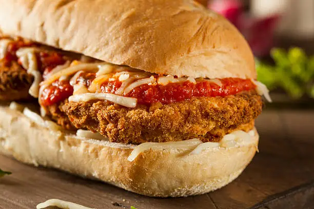 Buffalo Chicken Parmigiana Sub (Hot & Spicy)