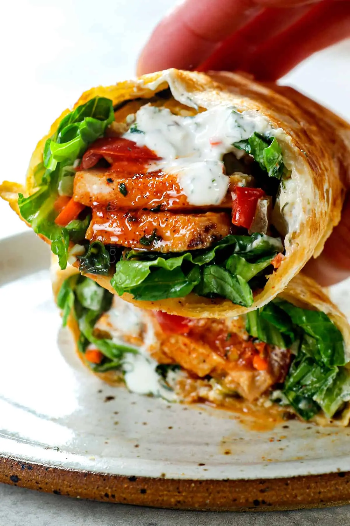 Buffalo Chicken Wrap (Spicy & Hot)
