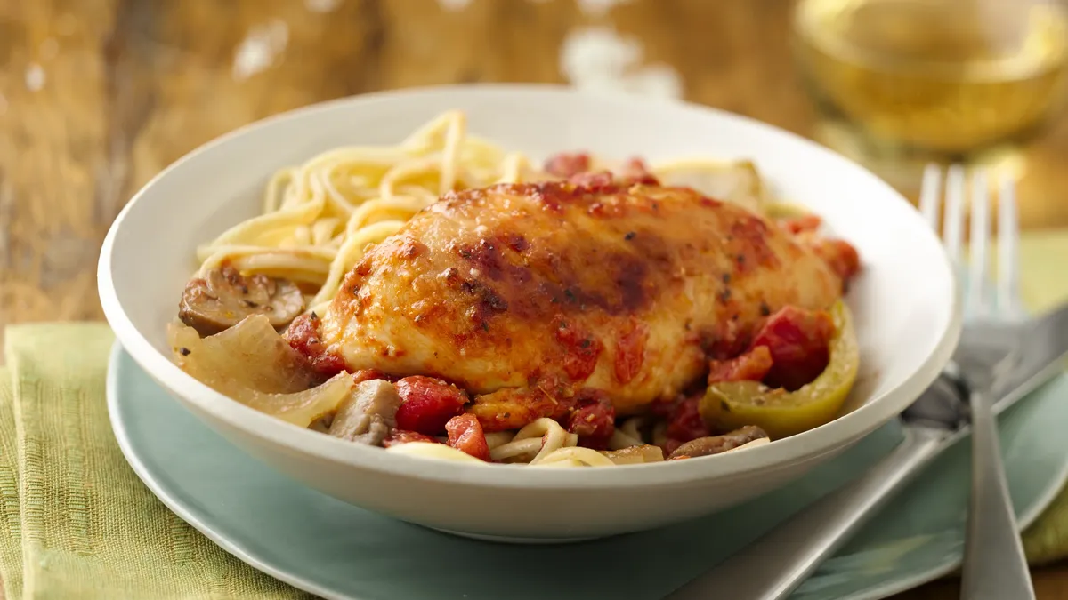 Chicken Cacciatore Dish