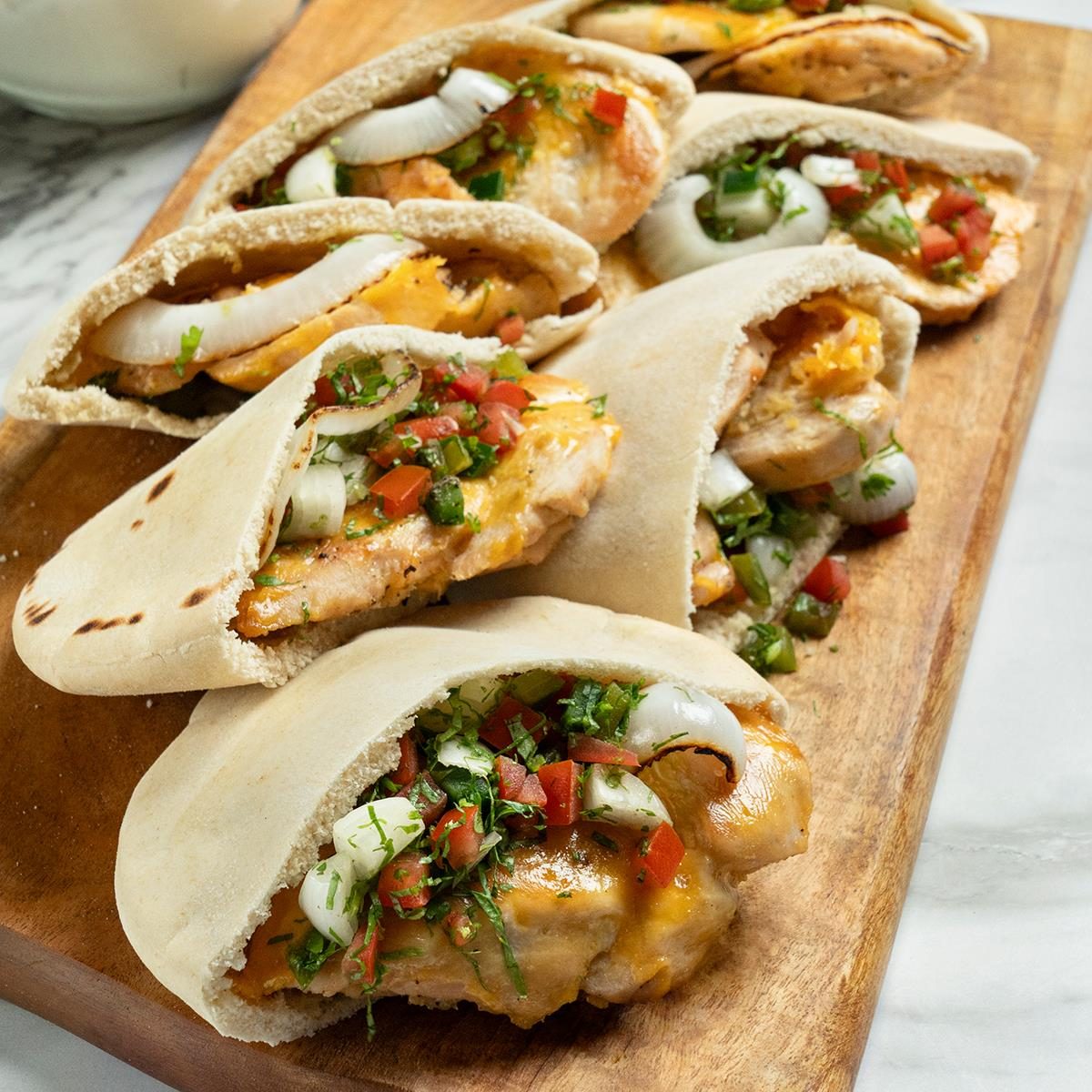 Chicken Fajita On Pita