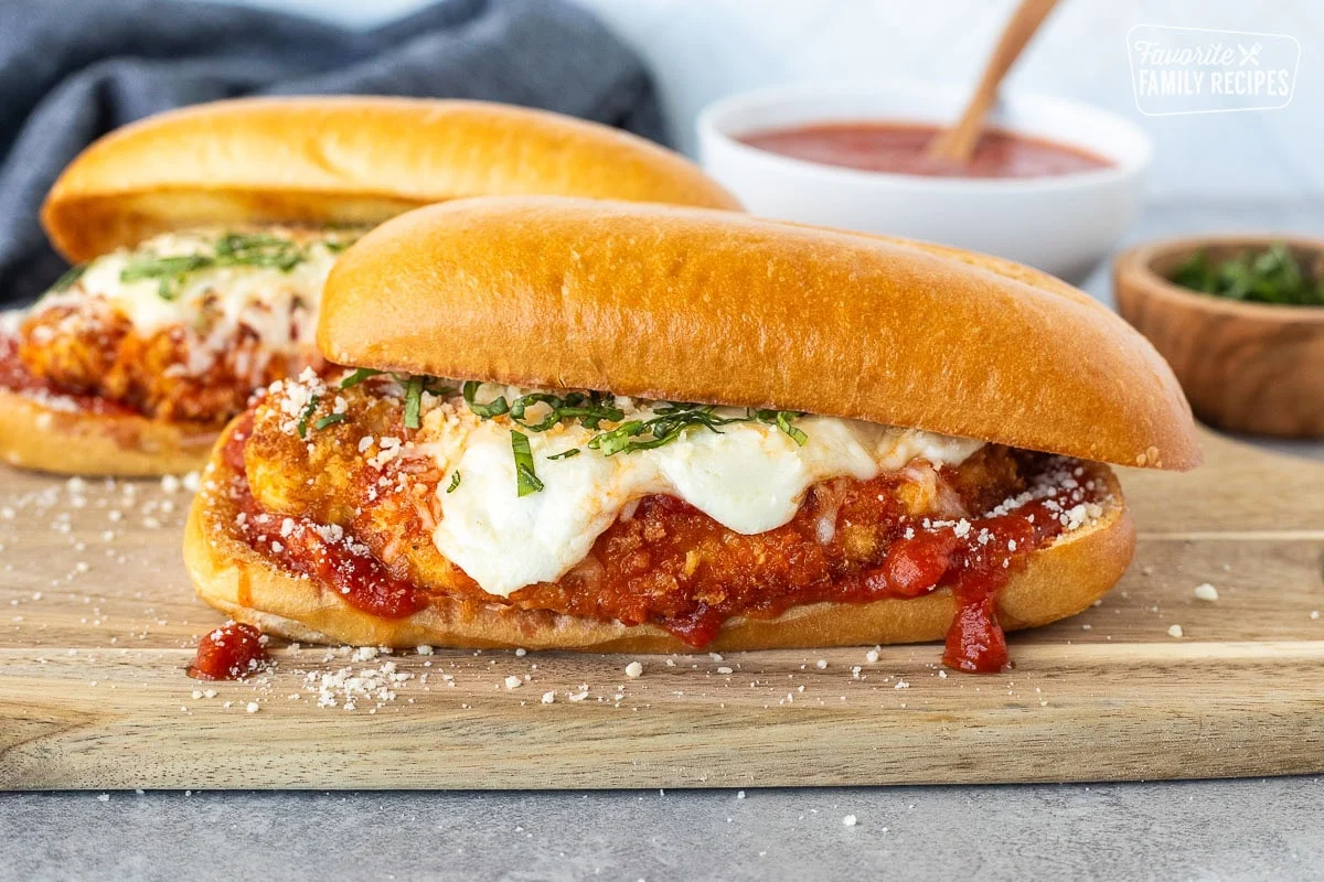 Chicken Parmigiana Plus Sub