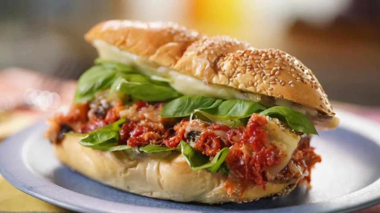 Eggplant Parmigiana Sub