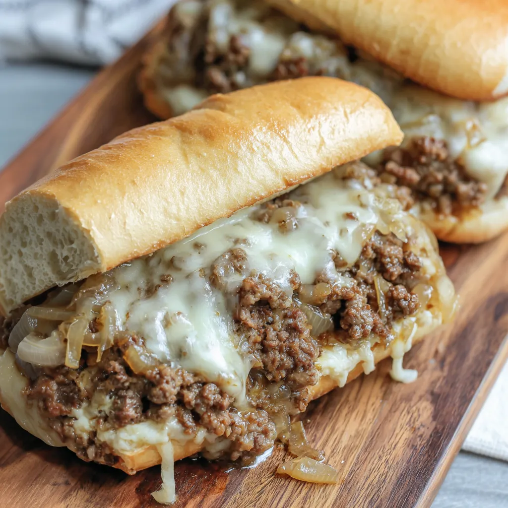Ground Beef Sub