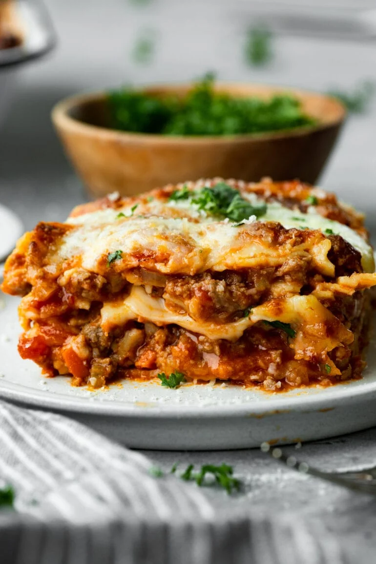 Homemade Meat Lasagna