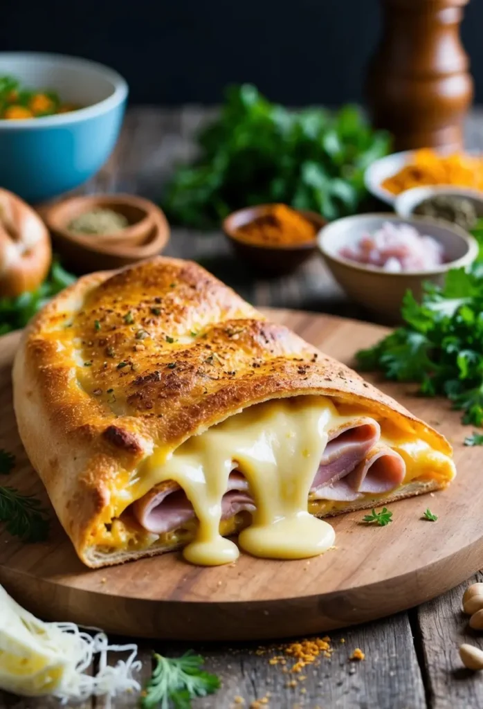 Italian Ham Calzone (Small)