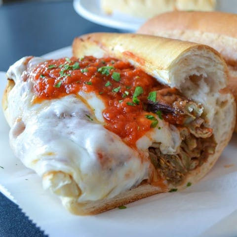 Italian Sausage Parmigiana Plus Sub