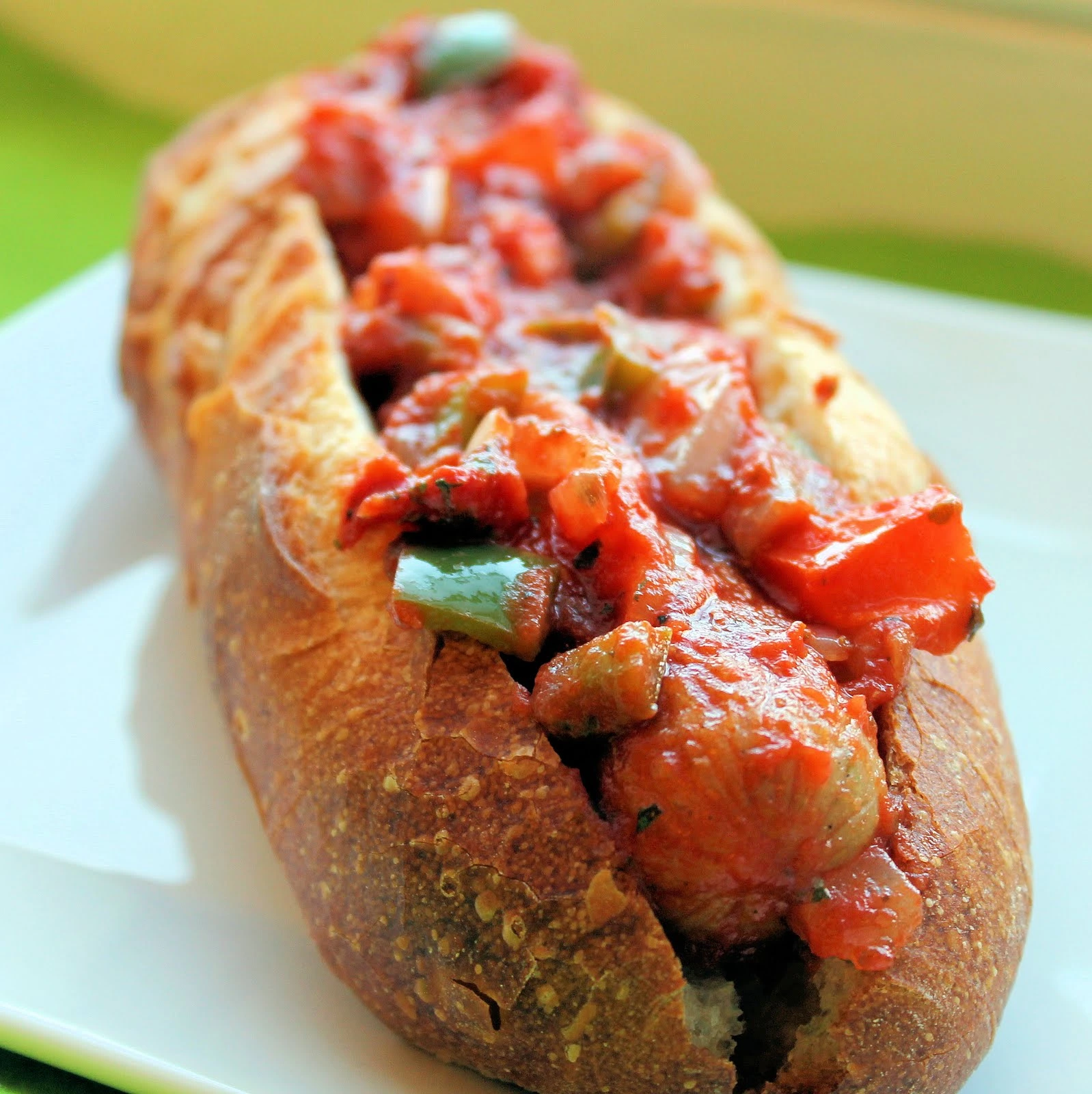 Italian Sausage Parmigiana Sub