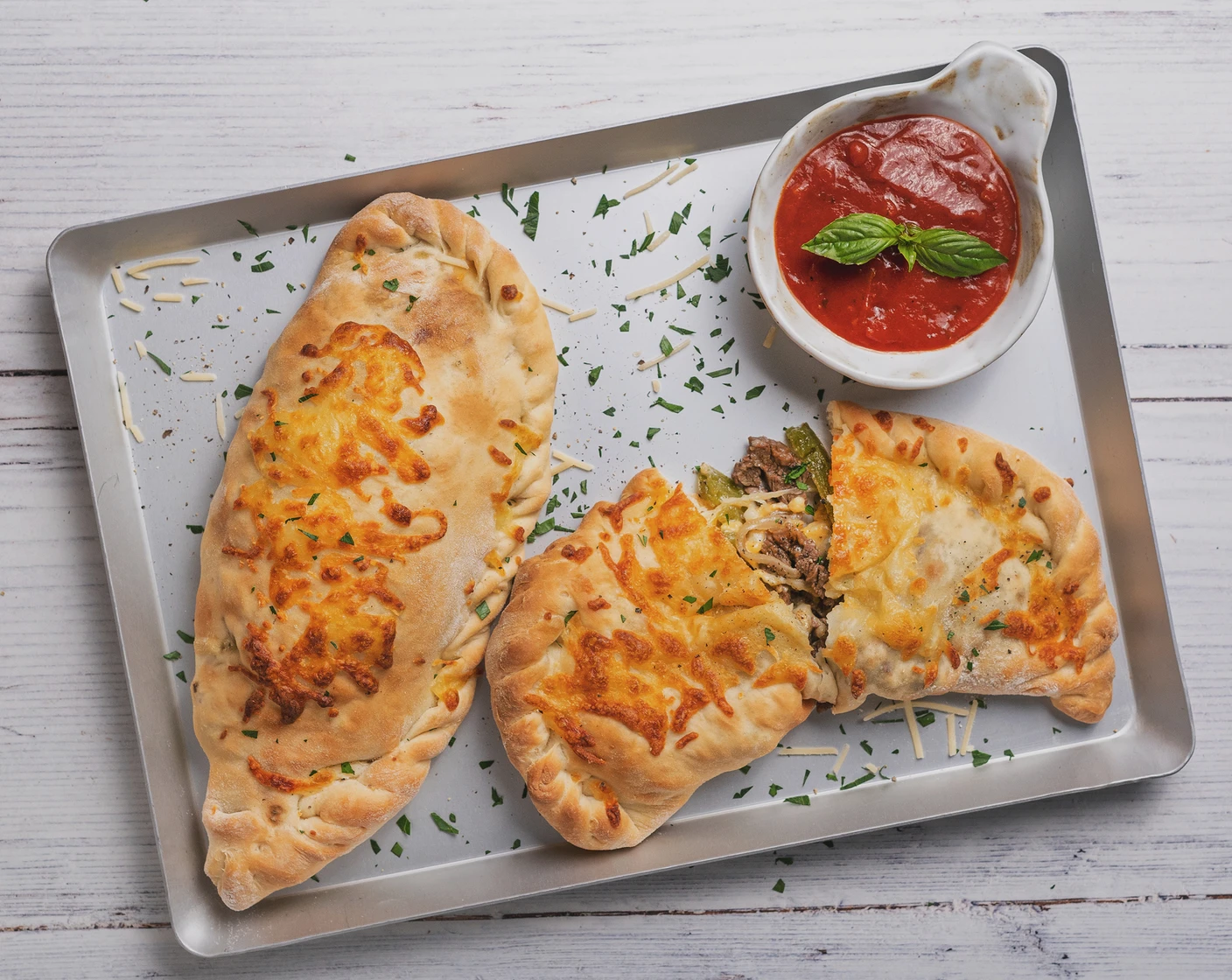 Philly Steak Deluxe Calzone (Small)