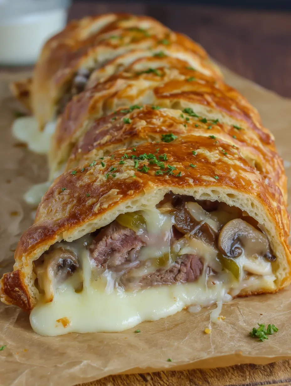 Philly Steak Stromboli