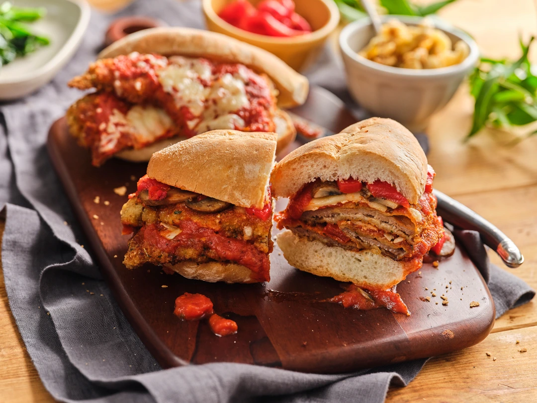 Veal Parmigiana Sub