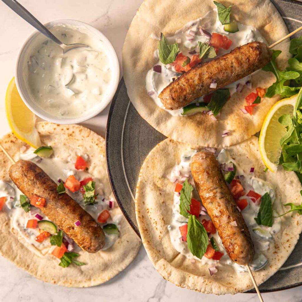 Sausage Pita
